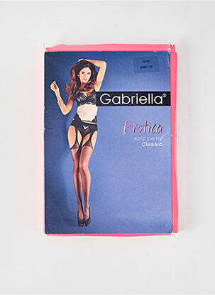Collants noir GABRIELLA pour femme