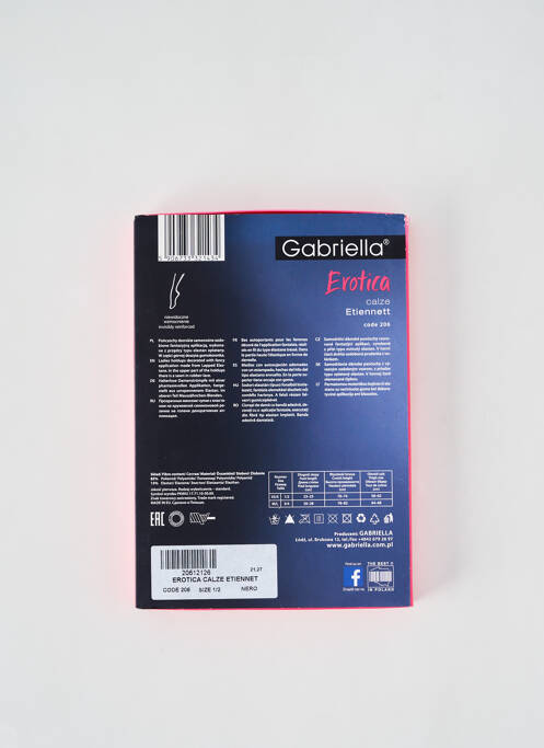 Bas noir GABRIELLA femme