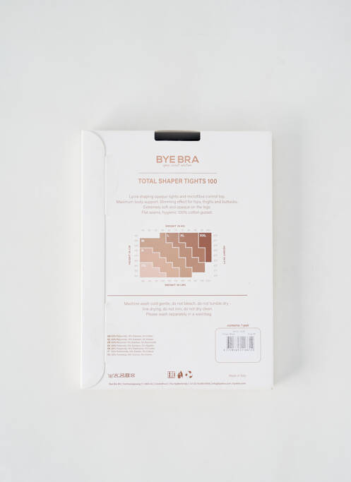 Collants noir BYE BRA femme