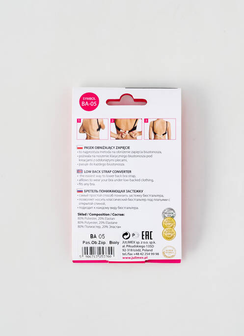 Accessoire lingerie blanc JULIMEX femme