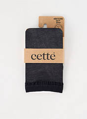 Chaussettes noir CETTE pour femme seconde vue
