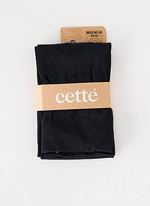 Chaussettes noir CETTE pour femme