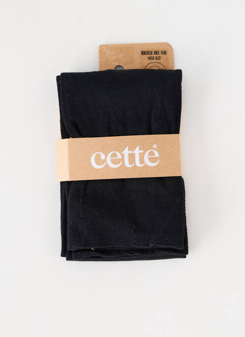 Chaussettes noir CETTE pour femme
