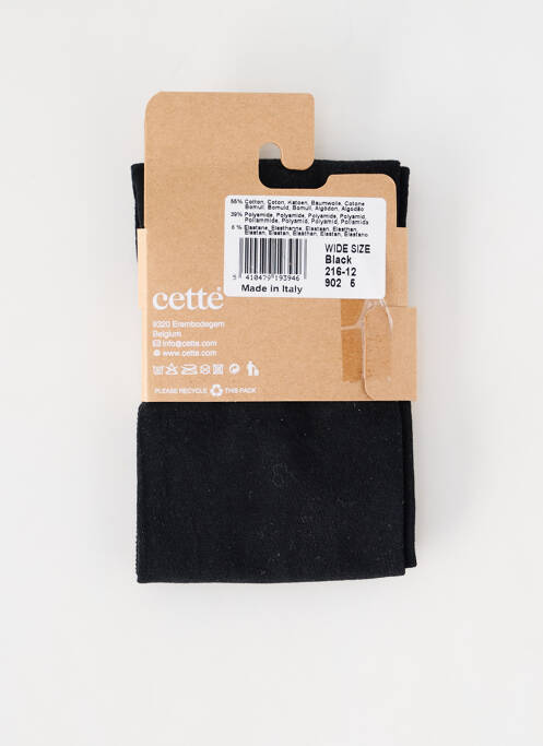 Chaussettes noir CETTE femme