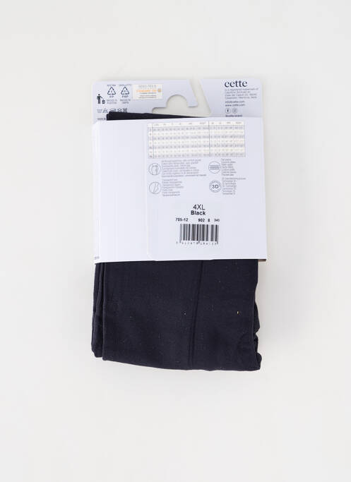 Collants noir CETTE femme