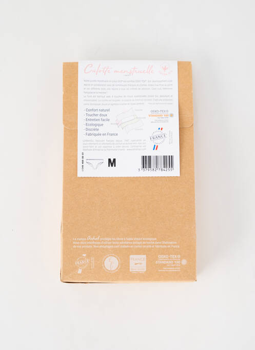 Culotte menstruelle rouge ACHEL femme