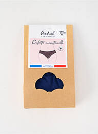 Culotte menstruelle stretch bleu ACHEL femme