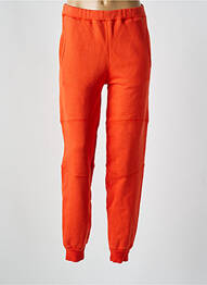 Jogging poches orange AMERICAN VINTAGE femme