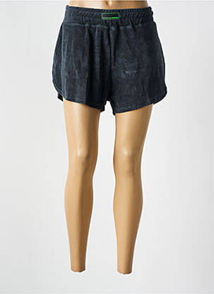 Short coupe droite noir GERTRUDE femme