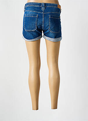 Short tissage denim bleu LE TEMPS DES CERISES femme
