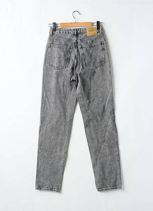 Jeans coupe slim poches gris AMERICAN VINTAGE femme
