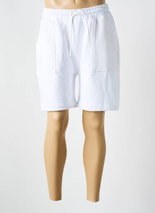 Bermuda blanc GERTRUDE pour homme