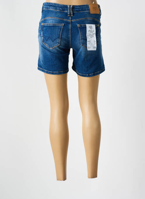 Short bleu LE TEMPS DES CERISES pour femme