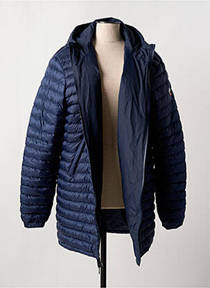 Doudoune poches a capuche bleu JOTT (JUST OVER THE TOP) femme