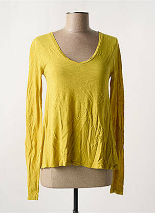 T-shirt manches longues manches longues vert AMERICAN VINTAGE femme