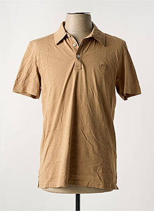 Polo stretch manches courtes marron JOTT (JUST OVER THE TOP) homme