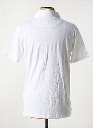 Polo coupe cintrée manches courtes blanc HERO SEVEN homme