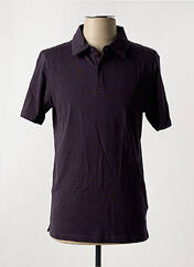 Polo noir HERO SEVEN pour homme seconde vue