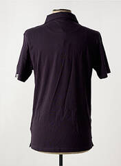 Polo noir HERO SEVEN pour homme seconde vue