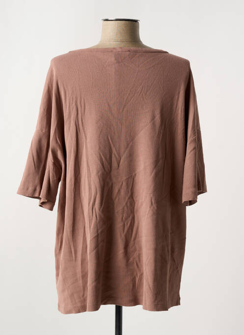 T-shirt marron AMERICAN VINTAGE pour femme