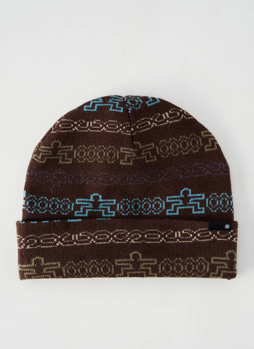 Bonnet marron ELEMENT unisexe