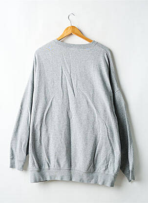 Sweat-shirt maille semi-opaque manches longues gris NIKE femme