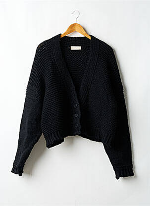 Gilet manches longues resserrée sur le bas noir LENI KLUM X ABOUT YOU femme