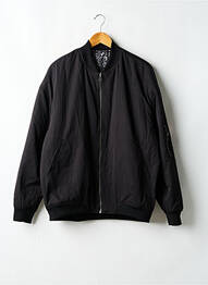 Blouson effet matière satinée noir KAPORAL femme