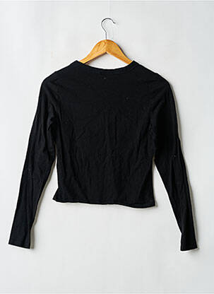 T-shirt manches longues manches longues noir DIVIDED H&M femme