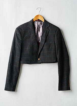 Boléro manches longues gris SANS MARQUE femme