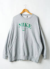 Sweat-shirt gris NIKE femme seconde vue