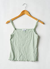 Top vert TOPSHOP femme seconde vue