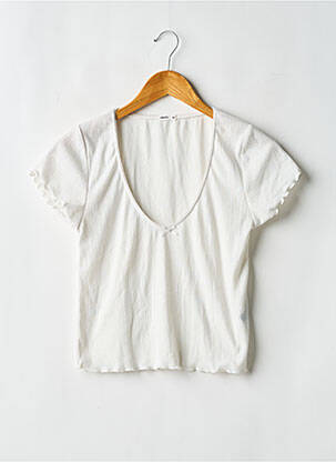 T-shirt blanc UNDIZ femme