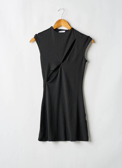 Tunique manches courtes coupe cintrée noir PEPPERMAYO femme