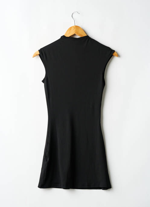 Tunique manches courtes coupe cintrée noir PEPPERMAYO femme