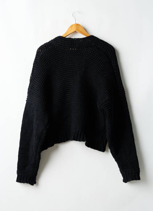Gilet manches longues resserrée sur le bas noir LENI KLUM X ABOUT YOU femme