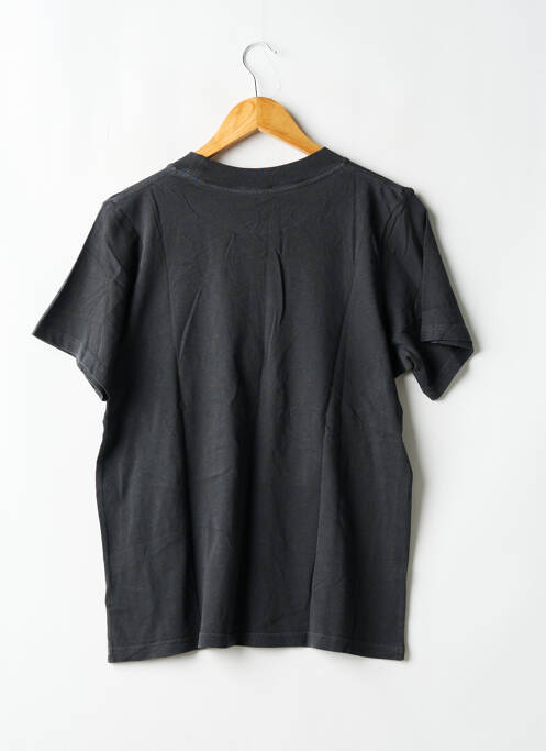 T-shirt coupe droite manches courtes gris RAILS femme