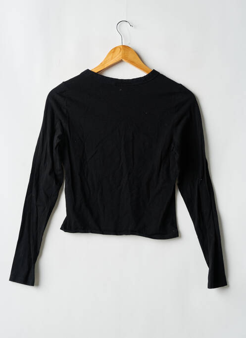 T-shirt manches longues manches longues noir DIVIDED H&M femme