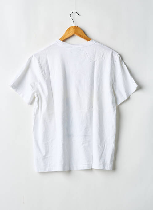 T-shirt coupe droite manches courtes blanc FROM FUTURE femme