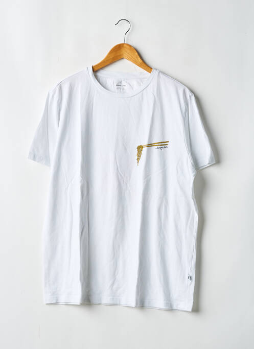 T-shirt imprimé fantaisie manches courtes blanc JIMMY LION femme