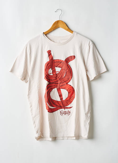 T-shirt coupe droite manches courtes beige STANLEY & STELLA femme