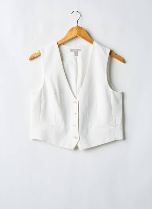 Gilet sans manche doublure blanc H&M femme
