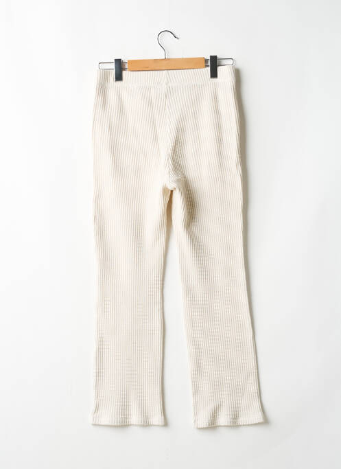 Pantalon droit stretch taille normale beige & OTHER STORIES femme