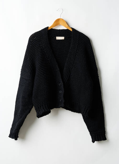 Gilet manches longues noir LENI KLUM X ABOUT YOU femme