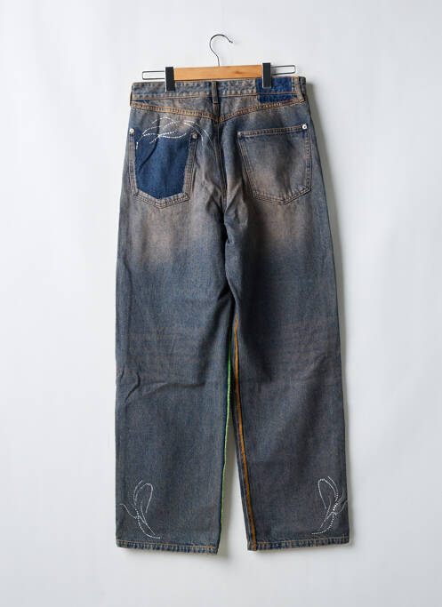 Jeans coupe large bleu H&M femme