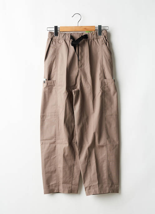 Pantalon cargo marron DECATHLON femme