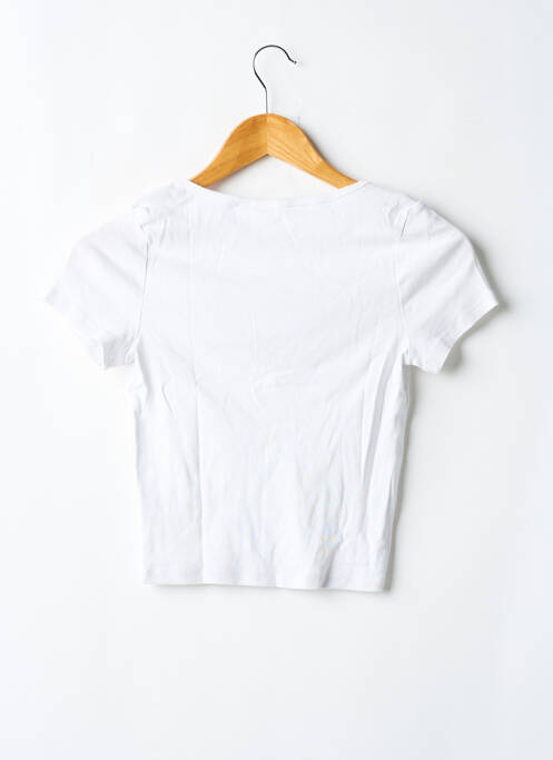 T-shirt blanc DIVIDED H&M femme