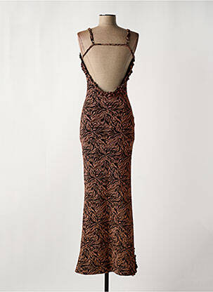 Robe longue sans manche sans manche noir MURCI femme
