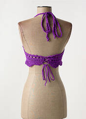 Top violet SANS MARQUE pour femme seconde vue