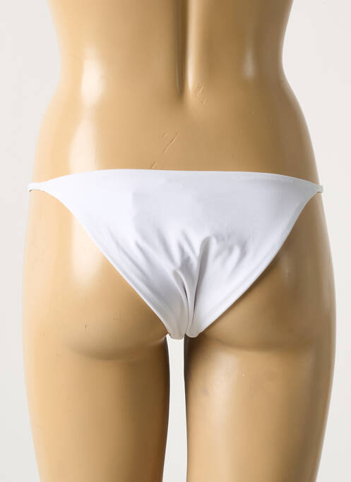 Bas de maillot de bain stretch culotte blanc NHLT femme